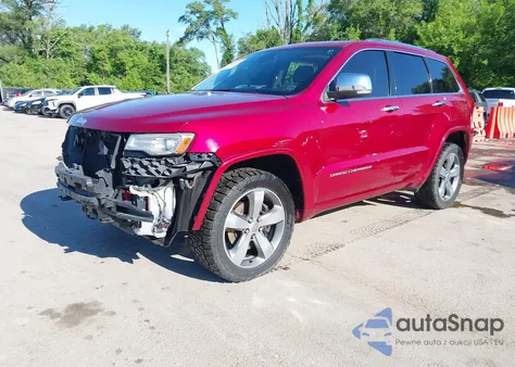 2014 Jeep Grand Cherokee Overland from USA, damaged, VIN 1C4RJFCT7EC128657